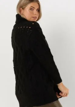 zwarte silvian heach coltrui lupetto m/l- sweater