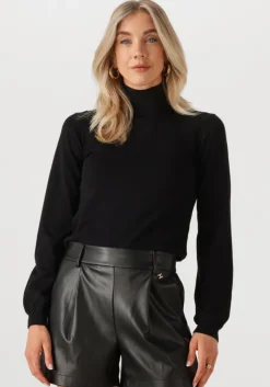 zwarte silvian heach coltrui turte neck sesin