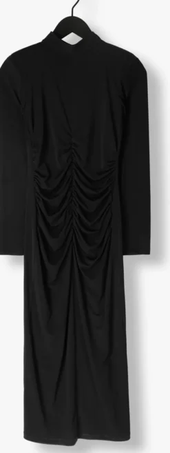 zwarte silvian heach midi jurk vestit.lungo/dress
