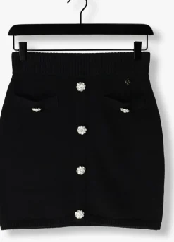 zwarte silvian heach minirok mini skirt lefterris
