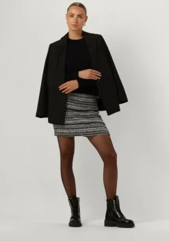 zwarte silvian heach minirok minigonna/miniskirt