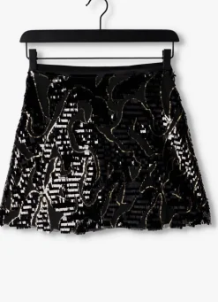 zwarte silvian heach minirok minigonna / miniskirt