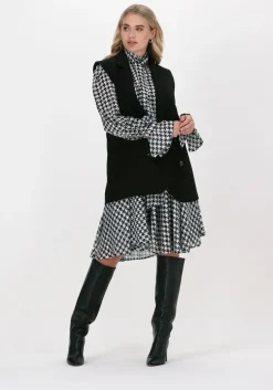 zwarte silvian heach mini jurk dress maryt