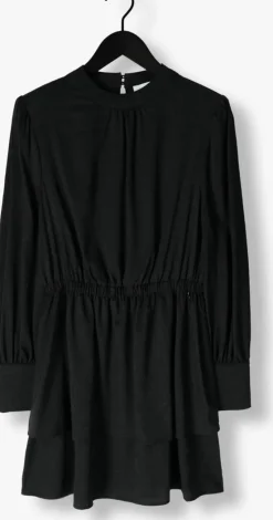 zwarte silvian heach mini jurk short dress fayium