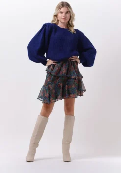 zwarte silvian heach minirok skirt enfida