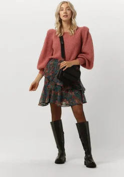 zwarte silvian heach minirok skirt enfida