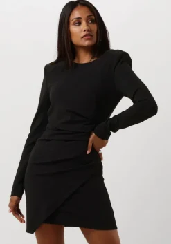 zwarte silvian heach mini jurk gpa24041ve3