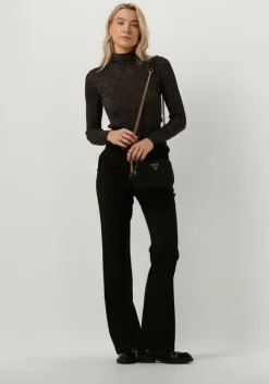 zwarte silvian heach pantalon pantal.lungo / pants