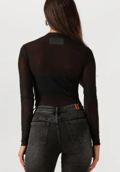 zwarte silvian heach top t-shirt ontim