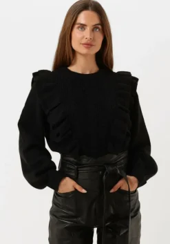 zwarte silvian heach trui maglia m/l - sweater