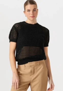 zwarte silvian heach t-shirt gpp25002ma