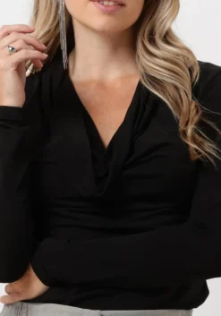 zwarte silvian heach t-shirt gpa24130bl