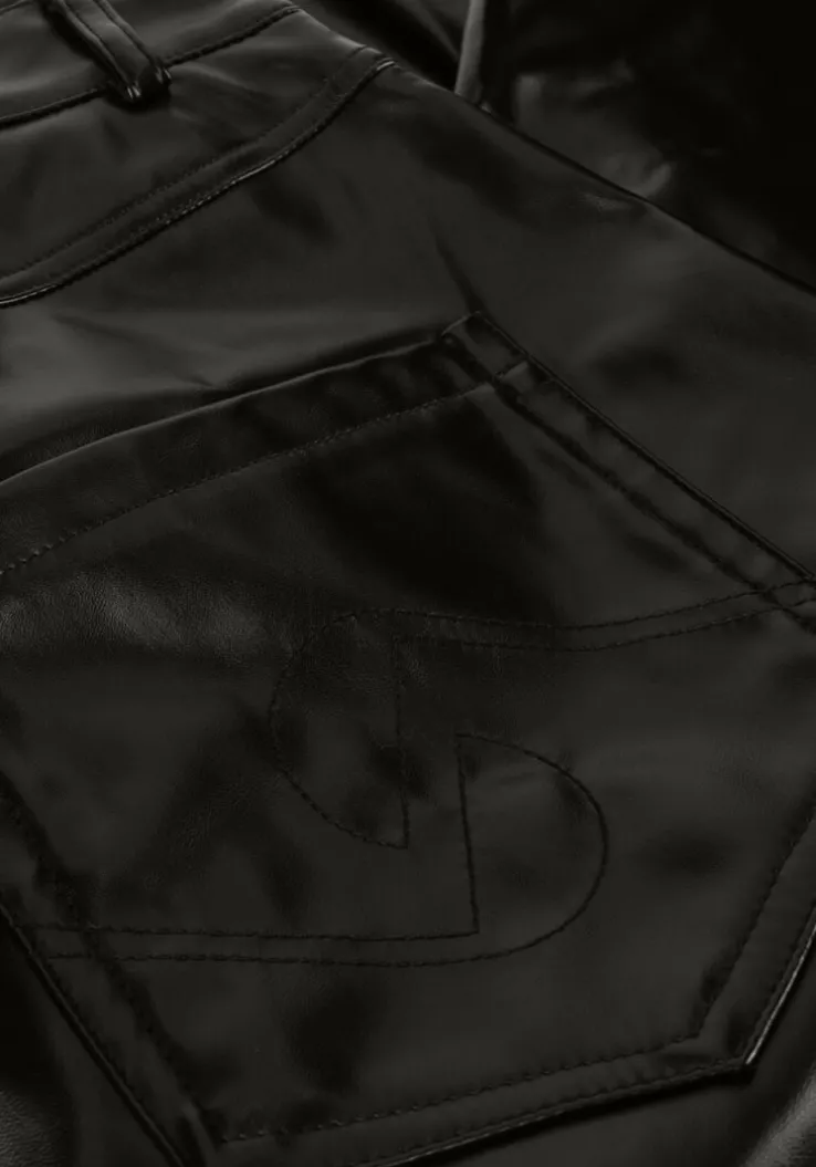 zwarte simple pantalon jer-poly-pu-23-1.1