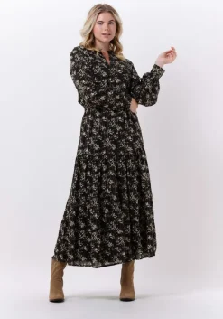zwarte sofie schnoor maxi jurk s224290