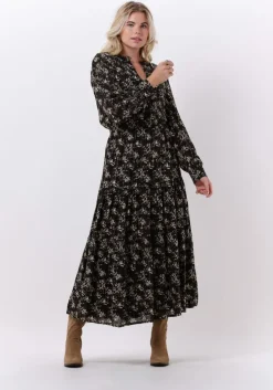 zwarte sofie schnoor maxi jurk s224290