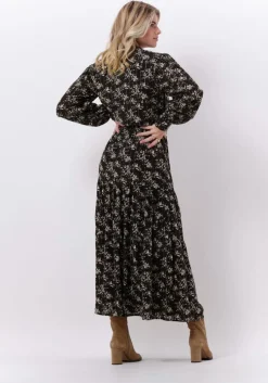 zwarte sofie schnoor maxi jurk s224290