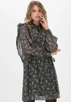 zwarte sofie schnoor mini jurk tamira
