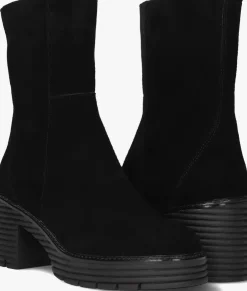 zwarte softwaves enkellaarsjes 8.88.17