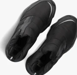 zwarte sorel hoge sneakers kinetic impact puffy zip dames