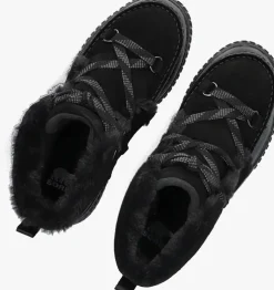 zwarte sorel snowboots ona ave alpine boot dames