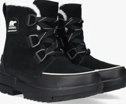 zwarte sorel vachtlaarzen torino ii wp