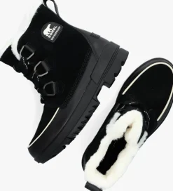 zwarte sorel vachtlaarzen torino ii wp