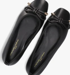 zwarte stefano lauran ballerina's ss36100