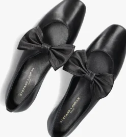 zwarte stefano lauran ballerina's bailarina lazo