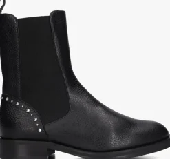 zwarte stefano lauran chelsea boots b5667