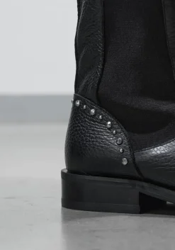 zwarte stefano lauran chelsea boots b5667