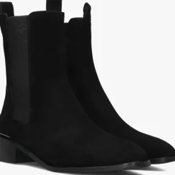 zwarte stefano lauran chelsea boots botin plano