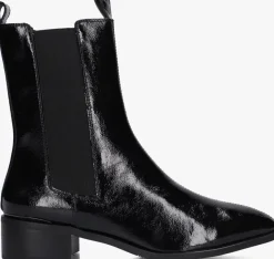 zwarte stefano lauran chelsea boots botin plano