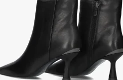 zwarte stefano lauran enkellaarsjes botin