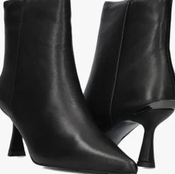 zwarte stefano lauran enkellaarsjes botin