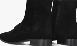 zwarte stefano lauran enkellaarsjes 22102