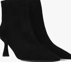 zwarte stefano lauran enkellaarsjes botin