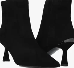 zwarte stefano lauran enkellaarsjes botin