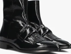 zwarte stefano lauran enkellaarsjes 22102