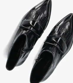 zwarte stefano lauran enkellaarsjes 22102