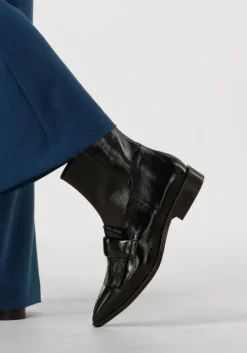 zwarte stefano lauran enkellaarsjes 22102