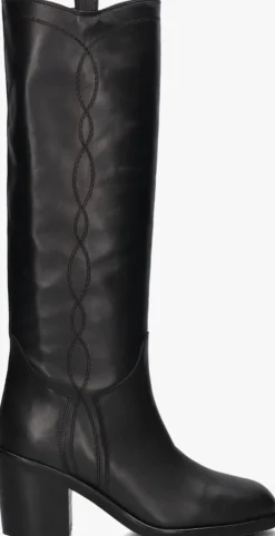zwarte stefano lauran hoge laarzen b5631