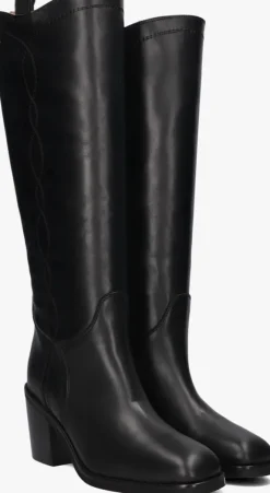 zwarte stefano lauran hoge laarzen b5631