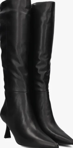 zwarte stefano lauran hoge laarzen bota