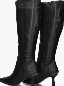 zwarte stefano lauran hoge laarzen bota