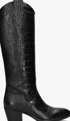 zwarte stefano lauran hoge laarzen 702-08