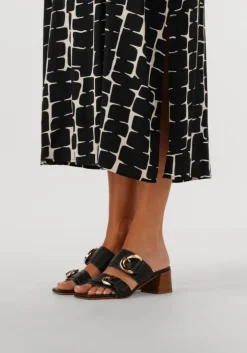 zwarte stefano lauran sandalen met hak 23118