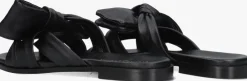 zwarte stefano lauran slippers 24153