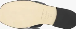 zwarte stefano lauran slippers 24152