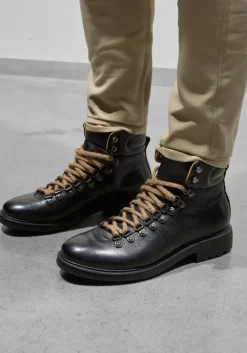 zwarte stefano lauran veterboots 1562