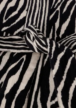 zwarte stella forest midi jurk e24ro053